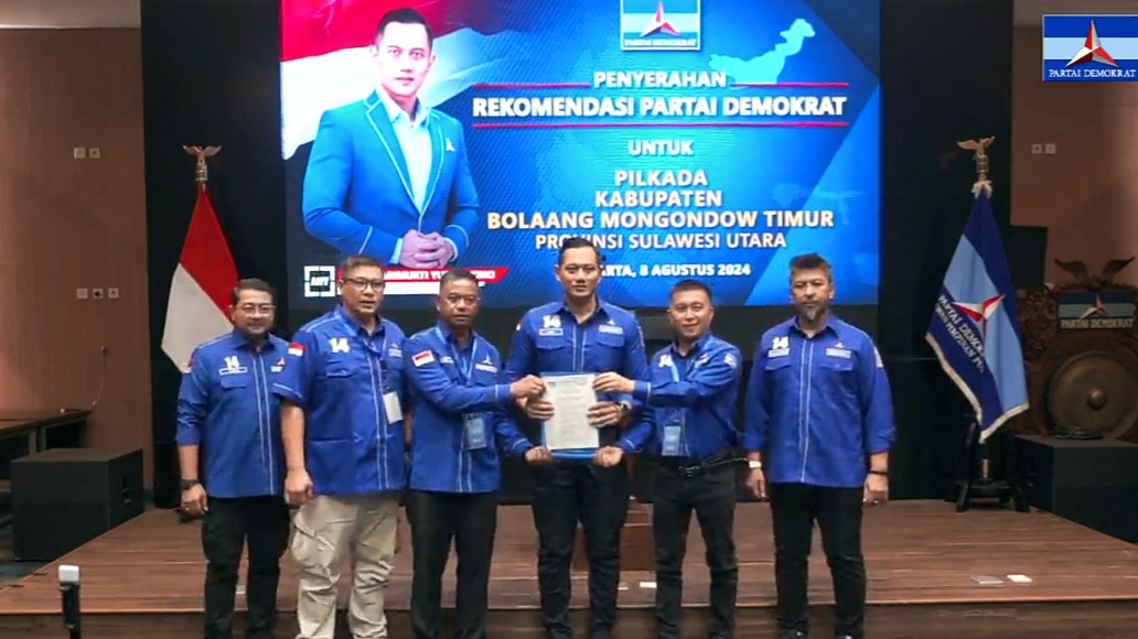 Partai Demokrat Resmi Dukung Oskar Argo di Pilkada Boltim 2024