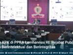 Nurul Ghufron Beri Pembekalan Antikorupsi di Lemhannas RI