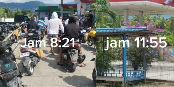 SPBU 74.957.08 Tutuyan Buka sekitar Jam 7-8, Habis Jam 11-12