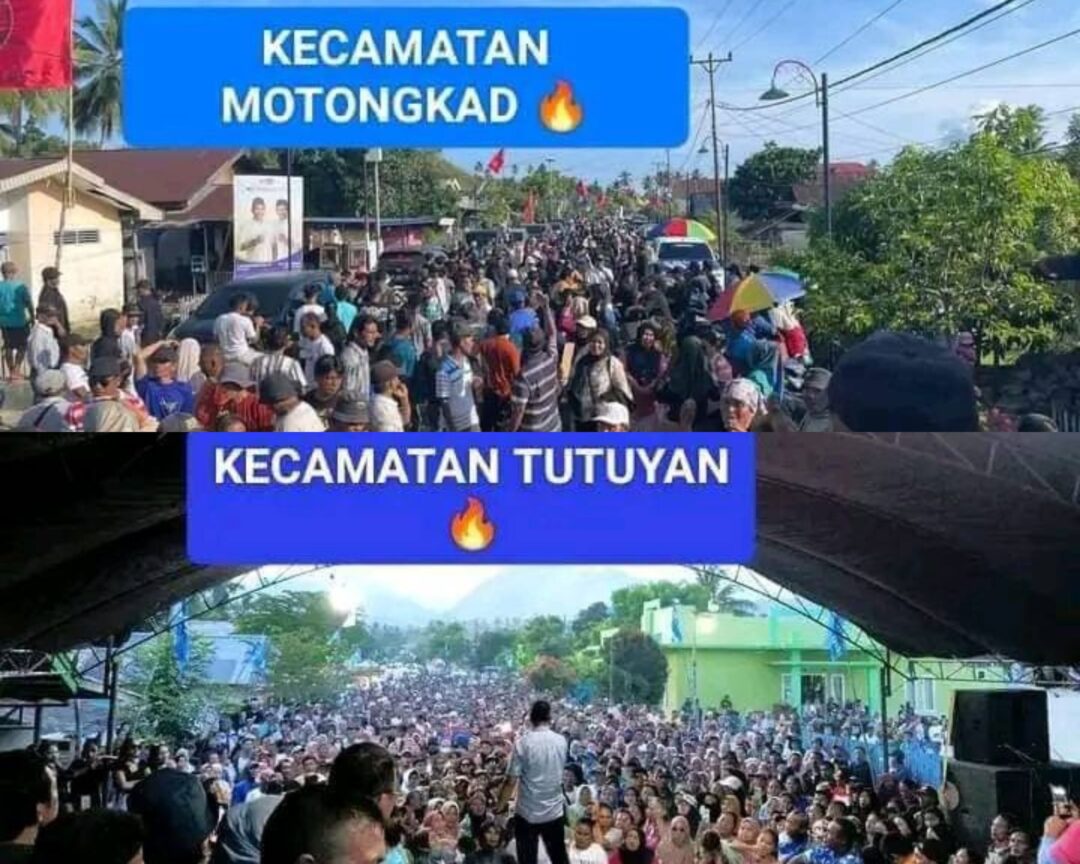 Ngeri ! Meski Sudah Di Batasi Ribuan Pendukung Oppo-Argo Meriahkan Kampanye Dialogis di Motongkat dan Tombolikat Selatan